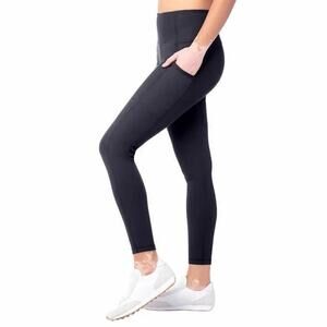 NWT Lukka Lux Ladies Ribbed Leggings, Sz Small Costco Pockets Yoga Pants
